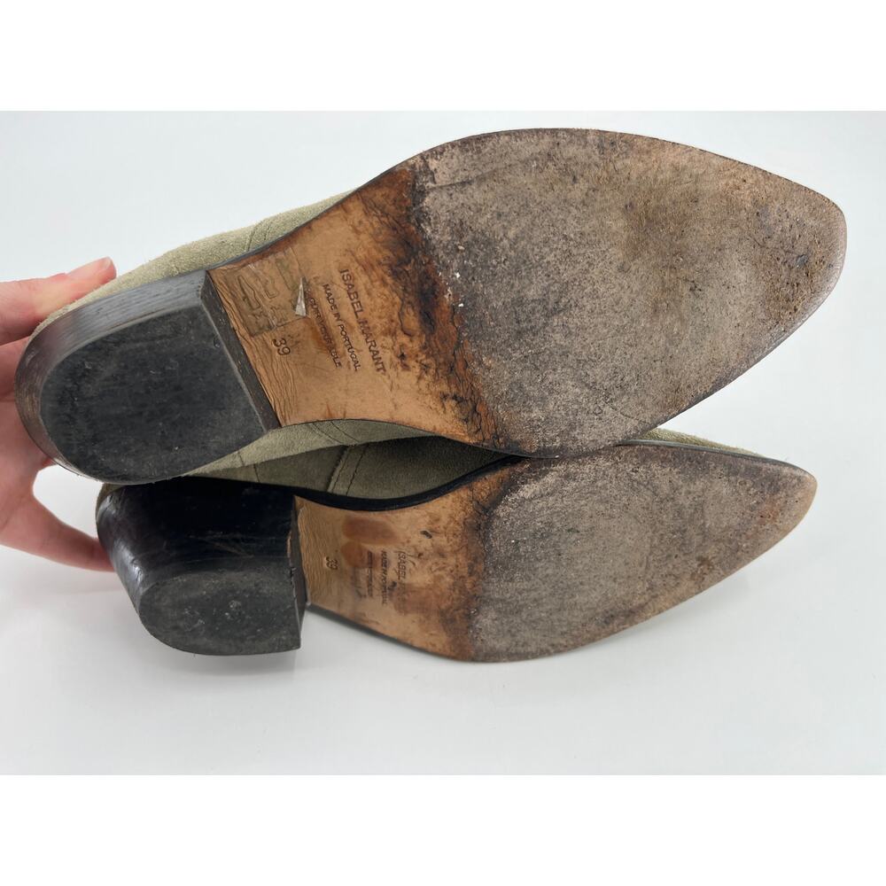 Isabel Marant Tan Ankle Boots - Picture 8 of 10